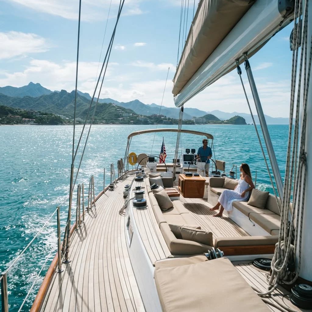 Where the Pacific turns turquoise